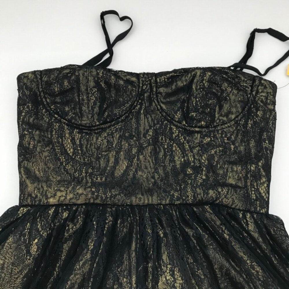 Alice + Olivia Yelle Bustier Flare Dress - Picture 3 of 8